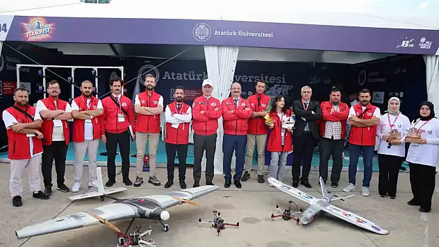 Atatürk Üniversitesi, TEKNOFEST 2025'te 11 madalya ile büyük başarı elde etti!