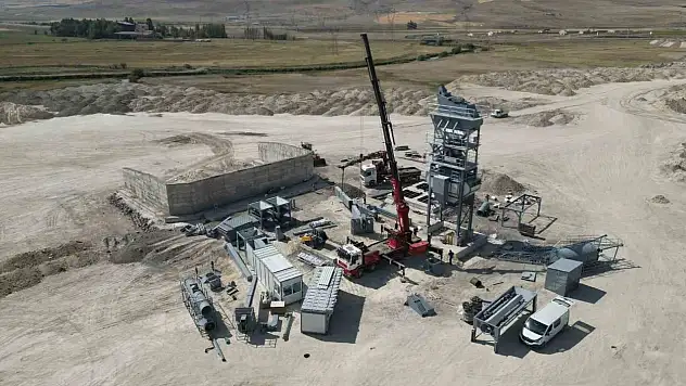 Aziziye Belediyesi, kendi asfalt plentini kurarak ulaşım sorununu çözecek!