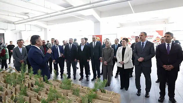 Baharla gelen bereket AİÇÜ'ye taşındı