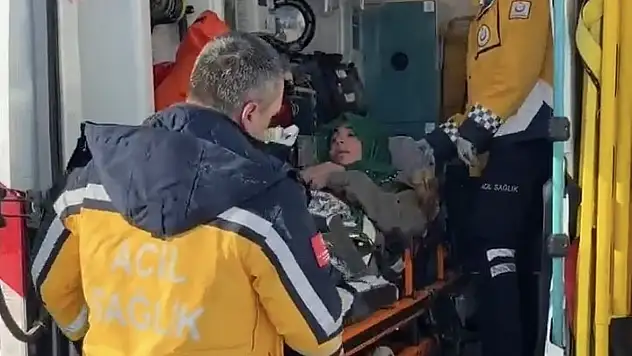 Bahçesaray'da riskli gebelik vakasına hava ambulansı müdahalesi