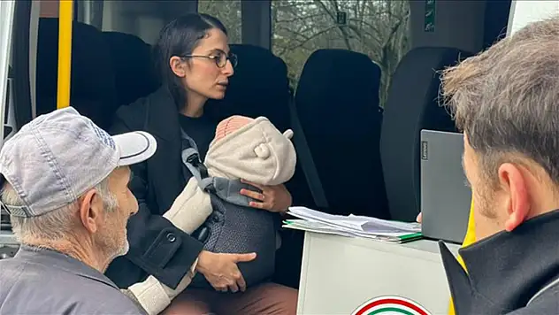 Bakan Tunç'tan kucağında bebeğiyle keşfe çıkan hakime tebrik