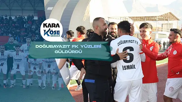 BAL'da kritik galibiyet: Doğubayazıt FK evinde yine kaybetmedi!