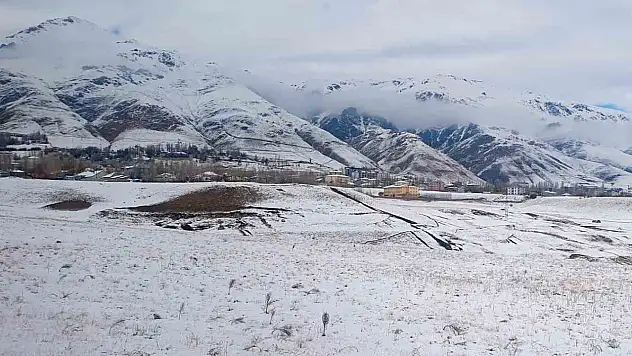 Başkale'de kar yağışı hayatı zorlaştırdı, esnaf karı sevdiğini ifade etti