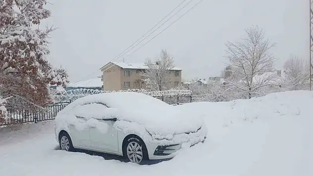 Başkale'de Yoğun Kar Yağışı, 11 Yerleşim Yerin Yolu Kapandı