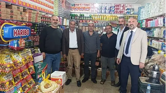 Başkan Hatunoğlu Tutak esnafını ziyaret etti