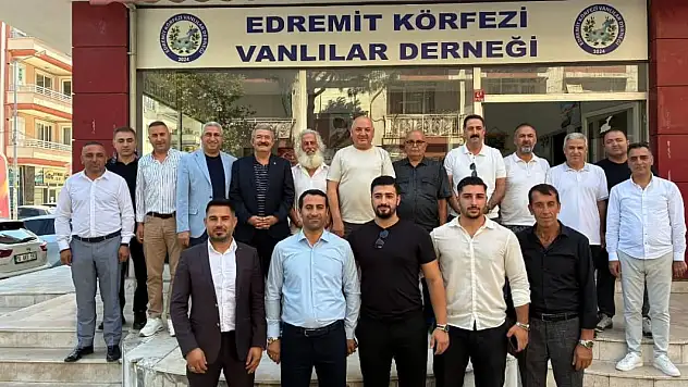Başkan Takva'dan Edremit Körfezi Vanlılar Derneği'ne Ziyaret