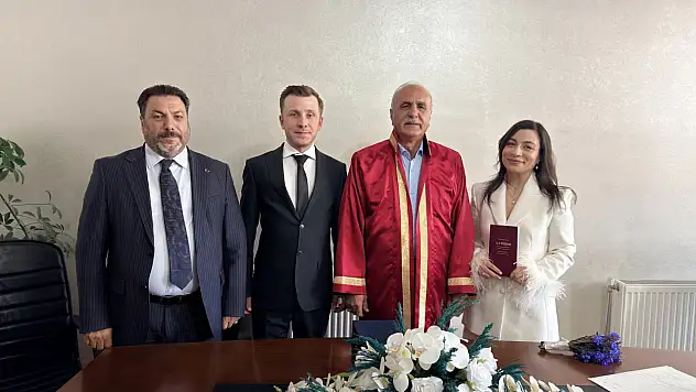 Hamur'da genç çiftin mutluluğuna ortak oldular