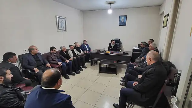 Başkan Yıldız'dan Muhtarlar Derneği'ne ziyaret