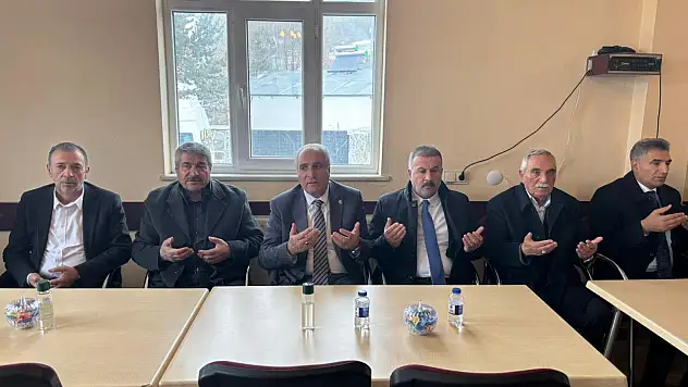 Başkanlar taziye için Eleşkirt'te buluştu
