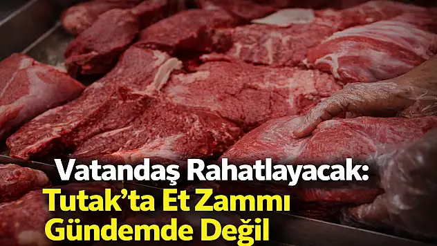 Ağrı'nın o ilçesinde Belediye ve kasaplar anlaştı: Zam yok!