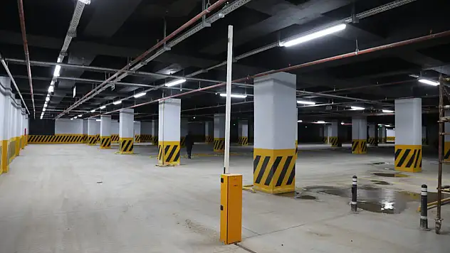 Beşyol Millet Bahçesi Kapalı Otoparkı Hizmete Açıldı