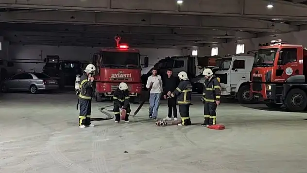 BEÜ İtfaiyecilik Öğrencilerinden Uygulamalı Eğitim