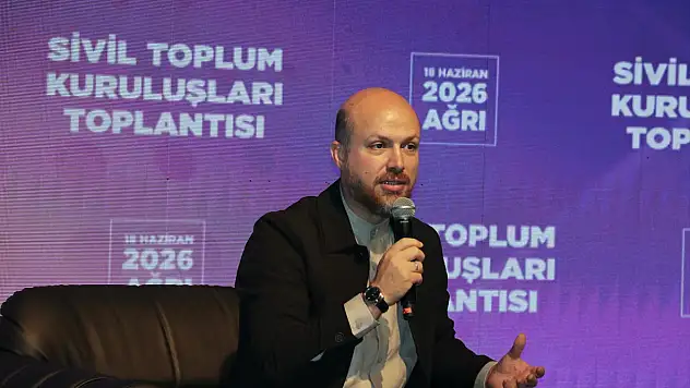 Bilal Erdoğan Ağrı'da 'Sivil Toplum Kuruluşları Toplantısı'na katıldı