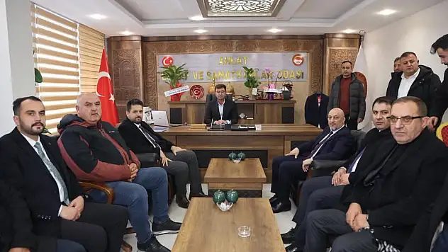 Bitlis Ahlat'ta Esnaf ve Oda Başkanlarına Ziyaret: Birlik ve Dayanışma Mesajı