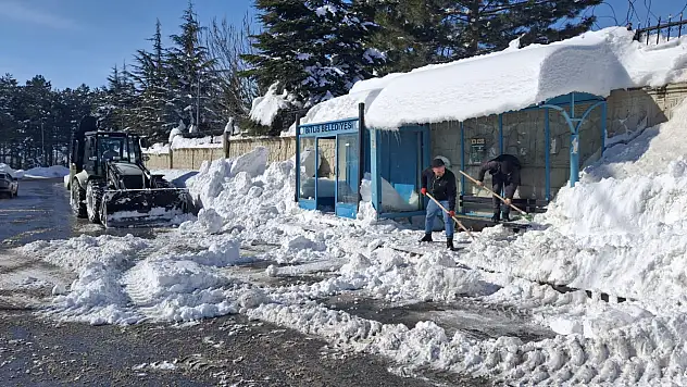 Bitlis Belediyesi'nden Karla Mücadelede Aralıksız Çalışma