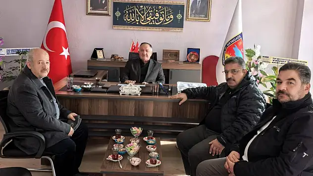Bitlis Tatvan TSO'dan Ahlat'taki Oda Başkanlarına Hayırlı Olsun Ziyareti