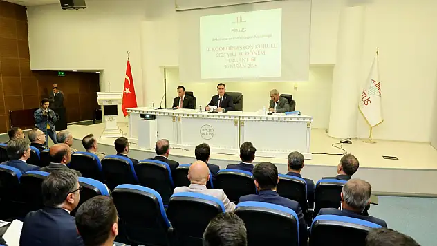 Bitlis'te 2025 Yılı 2. Dönem İl Koordinasyon Kurulu Toplantısı Gerçekleştirildi