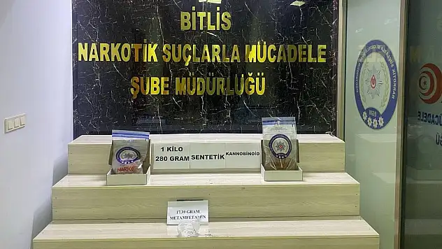 Bitlis'te Eş Zamanlı Uyuşturucu Operasyonu: 2 Tutuklama