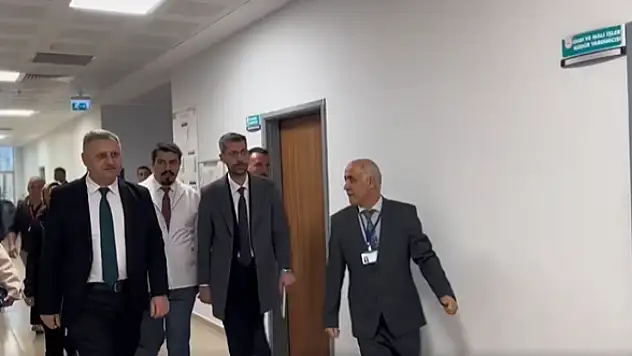 Bitlis'te Hastane Ziyareti: Doç. Dr. Şaban Ergene'den Moral ve Destek