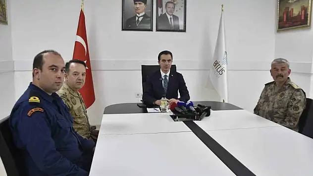 Bitlis'te Huzur ve Güven Vali Karakaya'dan Üç Aylık Asayiş Değerlendirmesi
