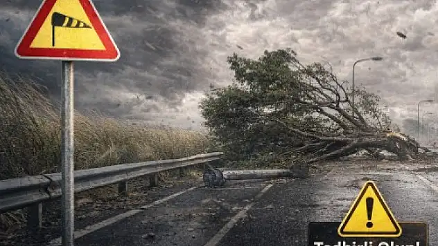 Bitlis'te Kuvvetli Rüzgar ve Fırtına Uyarısı