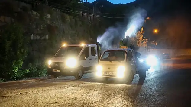 Bitlis'te Yazla Birlikte Haşere İlaçlamasına Hız Verildi