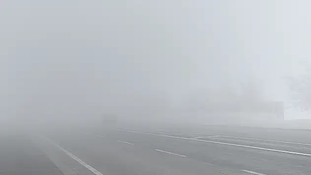 Bitlis'te yoğun sis trafiği olumsuz etkiledi
