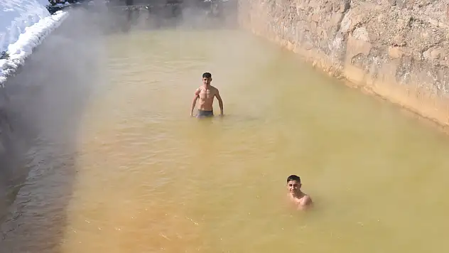 Bitlis'teki Budaklı Kaplıcası şifa arayanların uğrak noktası oldu
