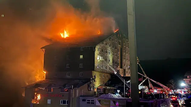 Bolu'daki otel yangınında 66 kişi hayatını kaybetti