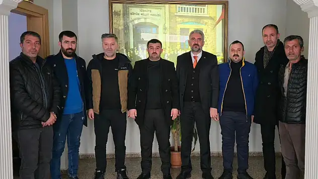 Borsa Heyetinden Ağrı Esnaf Odası'na anlamlı ziyaret