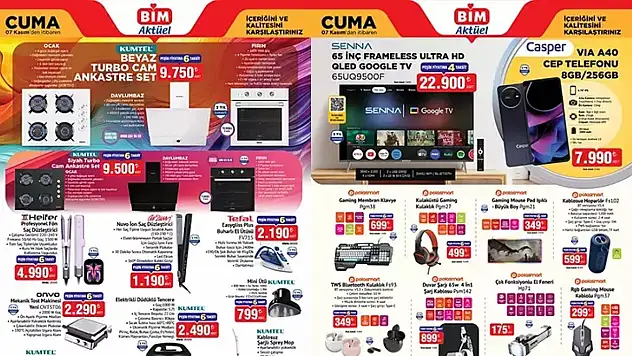 Bu Hafta BİM'e Tava, Düdüklü Tencere, Kahve Fincan Seti, 18 Parça Çatal Kaşık Bıçak Takımı Geliyor!