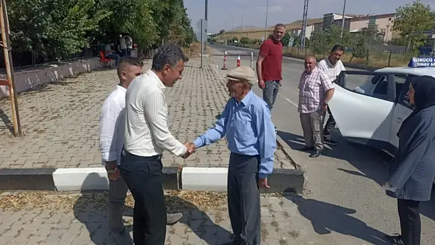 Çakan, Tutak'taki direksiyon sınavını yerinde takip etti