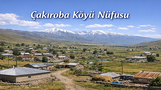 Çakıroba Köyü Ağrı Merkez Sofyan