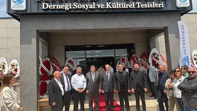 Çanakkale'de Ağrılıların birlik eseri hizmete açıldı