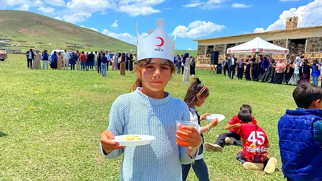 Çoban Yaylası Şenliği'nde çocuklar doyasıya eğlendi