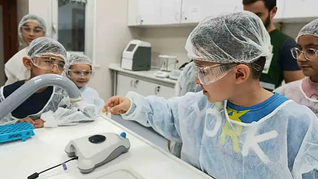 Çocuklar bilimin kapılarını Yeşilay etkinliğiyle araladı, sağlıklı yaşam bilinci arttı!