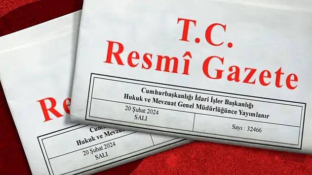 Cumhurbaşkanlığı tarafından yapılan kritik atamalar Resmi Gazete'de
