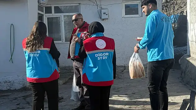 Dayanışma ruhu Digor'da büyüyor