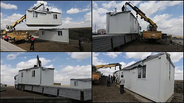 Depremzedelere Yardım: Kars'ta Çobanlar için Konteyner Yaşam Alanları Kuruluyor!