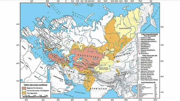 Ders kitaplarındaki haritalar güncelleniyor