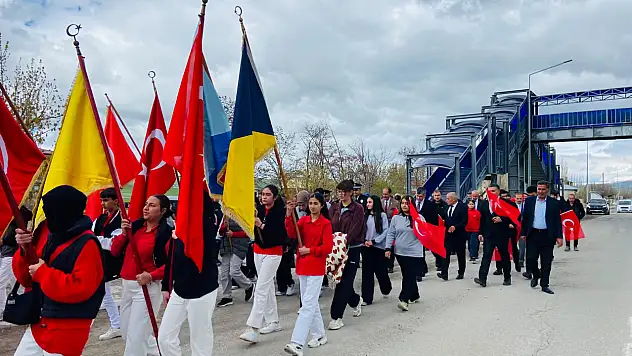 Diyadin'de 19 Mayıs ruhu sokaklara taştı