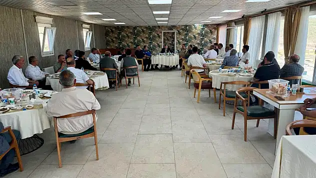 Diyadin'de muhtarların talepleri doğrudan Kaymakam'a iletildi