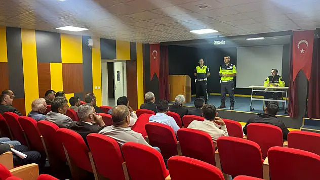 Diyadin'de okul servislerine kapsamlı kontroller yapıldı