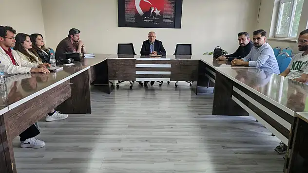 Diyadin'de yıl sonu eğitim değerlendirme toplantısı yapıldı