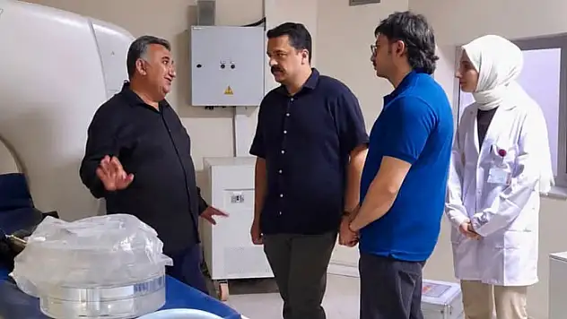 Diyadin Devlet Hastanesi'ne tomografi cihazı kazandırıldı