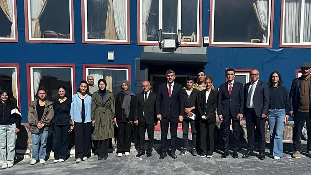 Diyadin Kaymakamı Korkusuz'dan iki önemli ziyaret