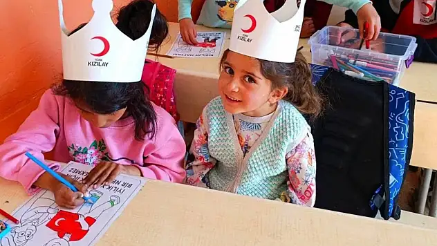 Diyadin köylerinde Kızılay coşkusu