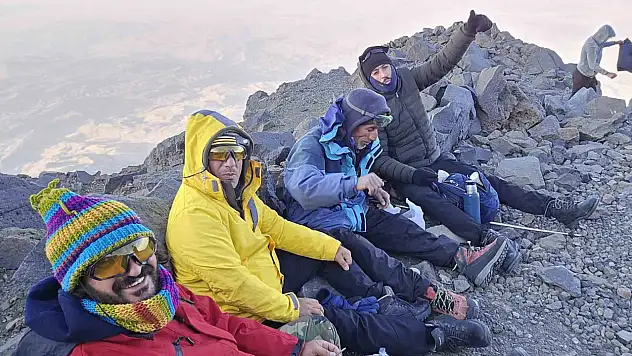 Diyadinli eğitimcinin zirve yolculuğu