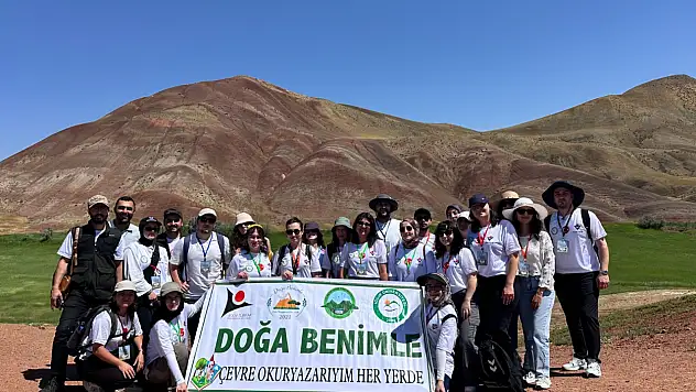 'Doğa Benimle' projesi dördüncü kez gerçekleştirildi