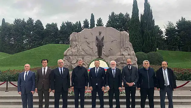 Doğu Anadolu Rektörleri Azerbaycan'da Eğitim İşbirlikleri İçin Temaslarda Bulundu